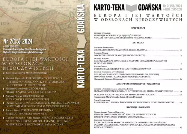 Nowy numer "Karto-Teki Gdańskiej" pod redakcją dr. Zbyszka Dymarskiego