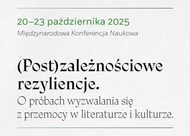 Międzynarodowa Konferencja Naukowa "(Post)…