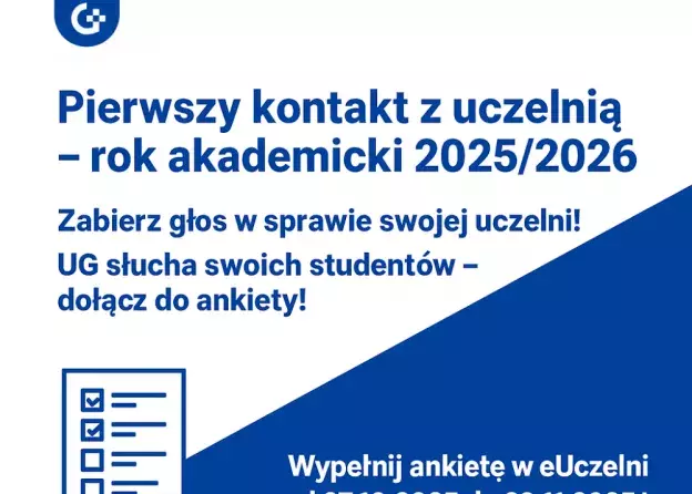 "Ankieta na wejściu" - zapraszamy…