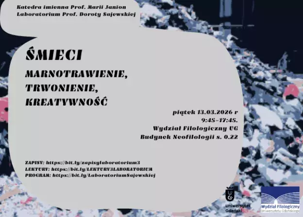 Laboratorium prof. Doroty Sajewskiej "Śmieci…