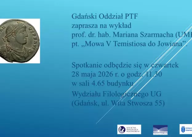 Wykład prof. Mariana Szarmacha pt. "Mowa V…
