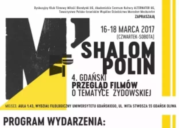 Shalom Polin 4. Przegląd Filmów o Tematyce Żydowskiej