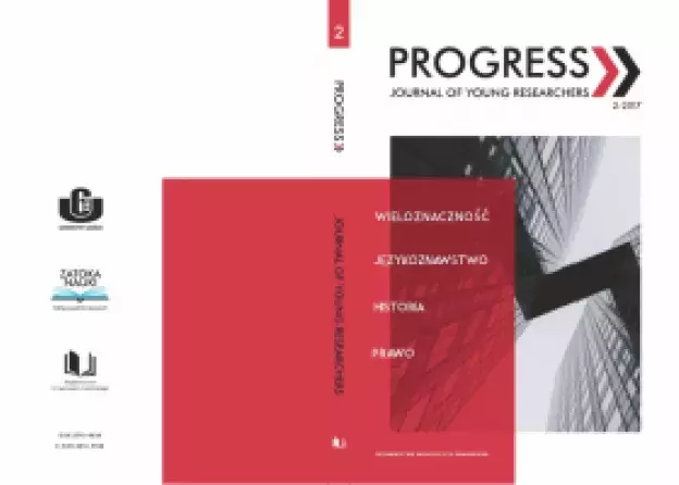 Drugi numer czasopisma "Progress: Journal of Young Researchers"