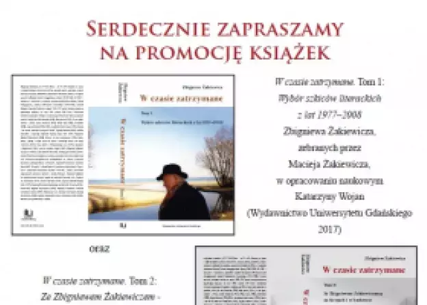 Promocja książek W czasie zatrzymane Żakiewicza i o Żakiewiczu