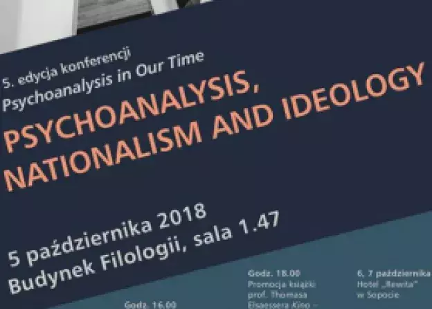 Konferencja Psychoanalysis, Nationalism and Ideology/ Psychoanaliza, nacjonalizm i ideologia