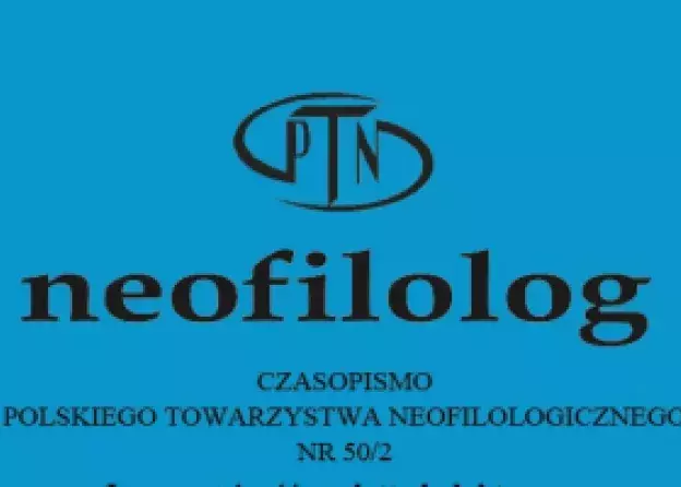 "Neofilolog". Call for papers