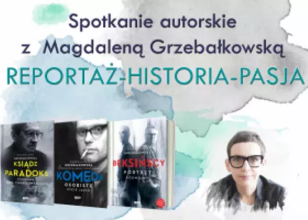 Relacja filmowa ze spotkania z reporterką Magdaleną Grzebałkowską