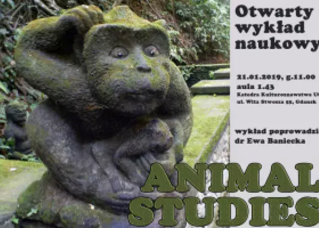 Animal studies wykład dr Ewa Baniecka