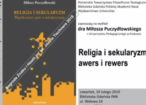 Wykład Religia i sekularyzm: awers i rewers