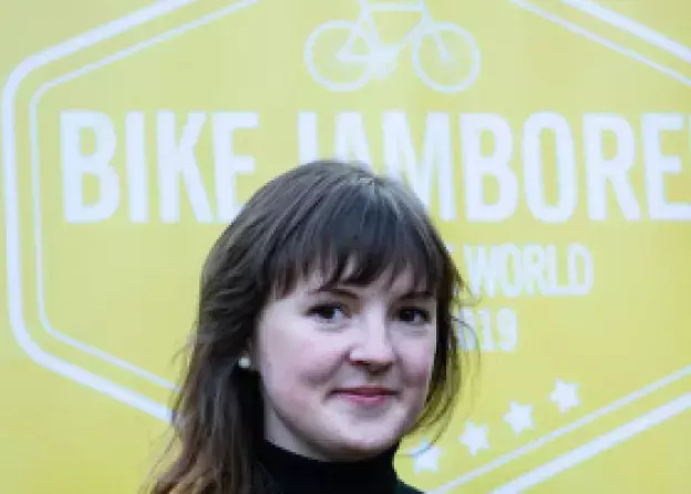 Nasza studentka Agata Walczak bierze udział w sztafecie rowerowej dookoła świata Bike Jamboree