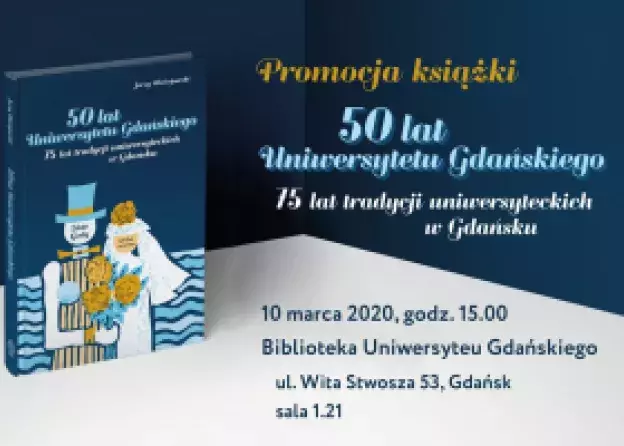 Promocja książki 50-lat Uniwersytetu Gdańskiego