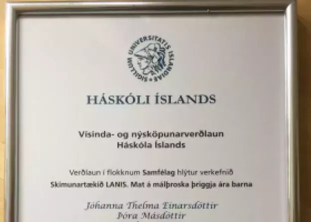Nagroda naukowa University of Iceland dla zespołu badawczego prof. Ewy Czaplewskiej z Instytutu…