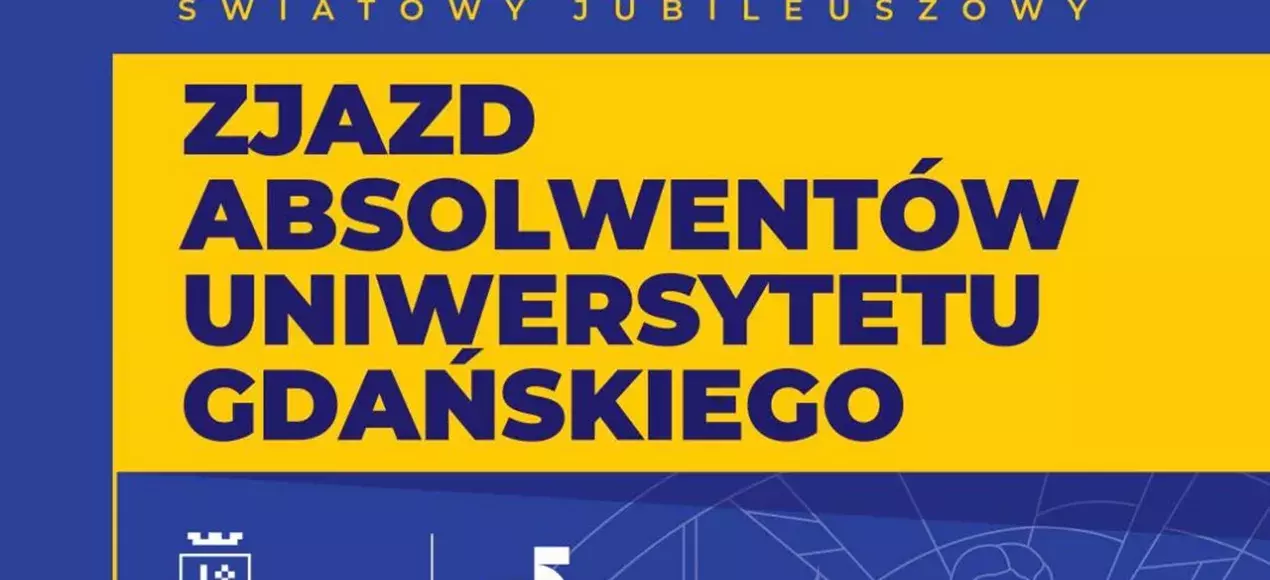 Plakat Zjazd Absolwentów Uniwersytetu Gdańskiego
