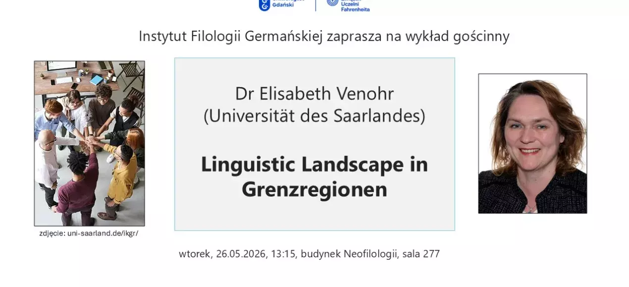 Zaproszenie na wykład, wtorek, 26.05.2026, sala 277, godz. 13;15