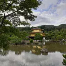 Świątynia Złotego Pawilonu - Kyoto