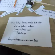 Warsztaty kaligraficzne z Barbarą Bodziony - 18-19 marca 2025