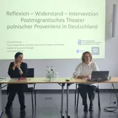 Prof. Eliza Szymańska podczas prezentacji
