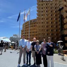 Spotkanie ze studentami UG, Expo 2025, Osaka