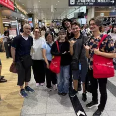 Spotkanie ze studentami UG, Expo 2025, Osaka