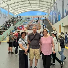 Spotkanie ze studentami UG, Expo 2025, Osaka
