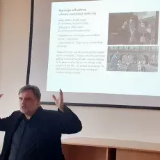 „Gdańsk na ekranie” – za nami otwarte spotkanie z prof. Krzysztofem Kornackim