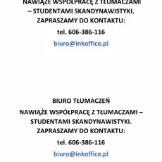 Oferta dla studentów Skandynawistyki 