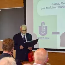 Uroczystość Jubileuszu 70-lecia Prof. dra hab. Edwarda Łuczyńskiego