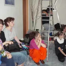 Warsztaty muralu z Iwoną Zając (2010)
