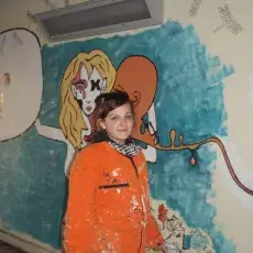 Warsztaty muralu z Iwoną Zając (2010)