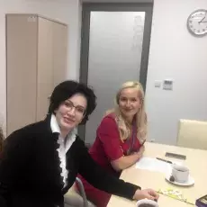  dr Irina Masłowa z Rosyjskiego Uniwersytetu Przyjaźni Narodów w Moskwie na Uniwersytecie Gdańskim